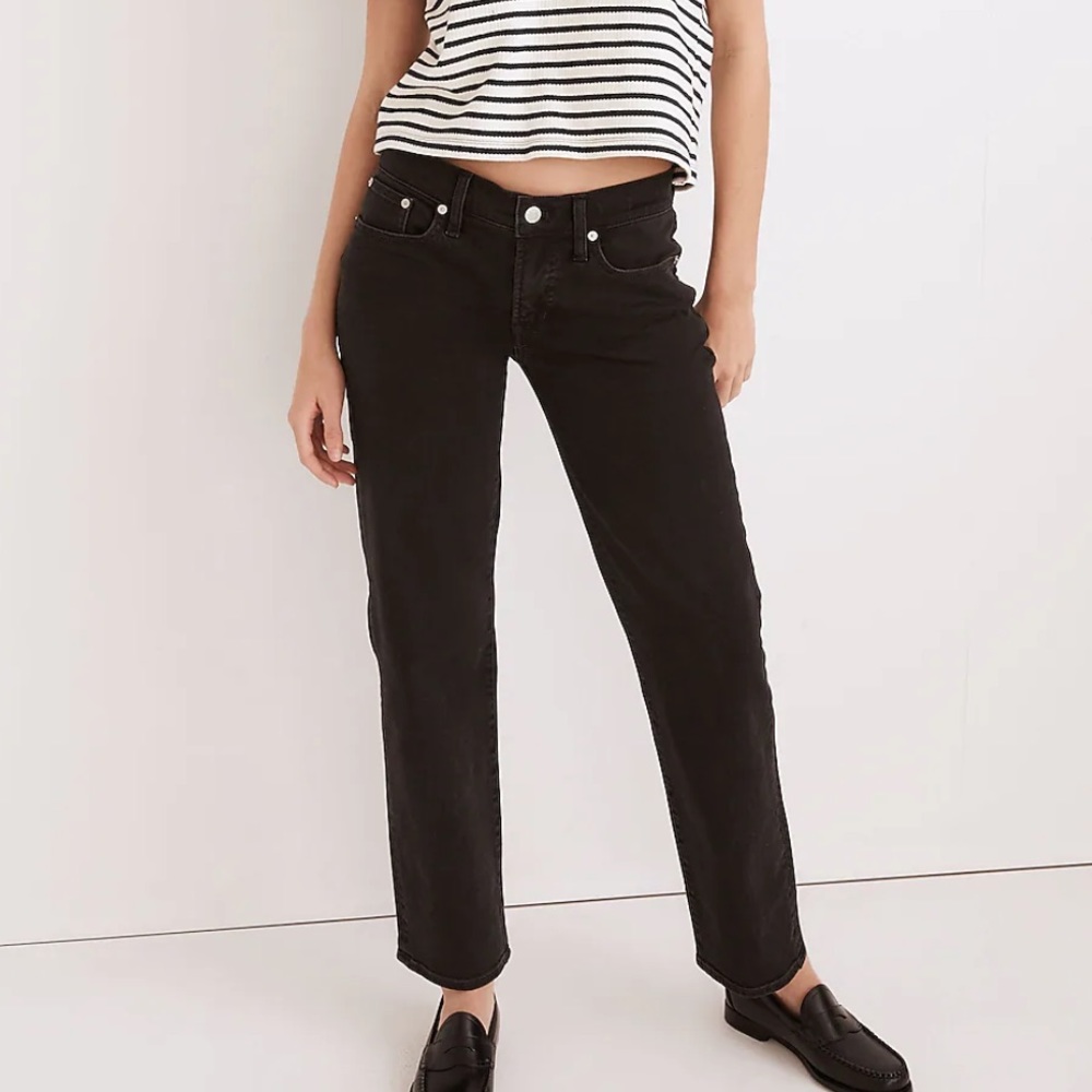 Madewell The Low Rise Perfect Vintage Straight Jean in Lunar Wash SZ 26 NWT
